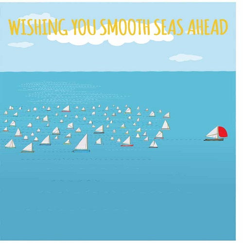 Large Card: Wishing you smooth seas ahead