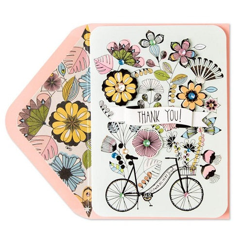 Thank you - Floral Bike
