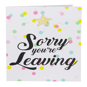 Large Card: Sorry You're Leaving