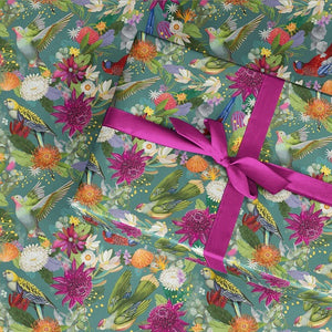 Folded Wrapping Paper : Bush Blooms