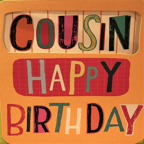 Cousin Happy Birthday