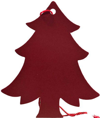Gift Tags : Red Tree
