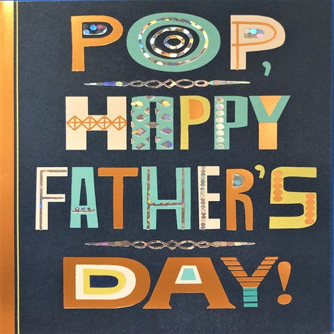 Pop, Happy Father's Day!