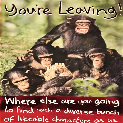 You're Leaving! - Monkeys