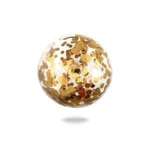 Minnidip - Confetti Beach Ball - Gold