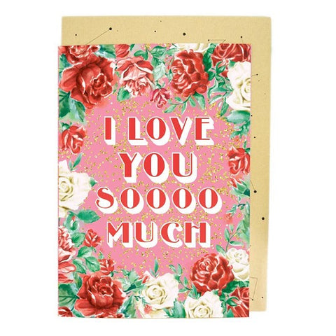 Large Card: I Love You