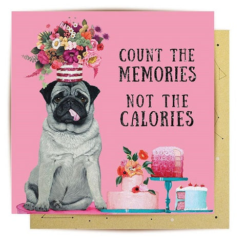 Calorie Counting Pug