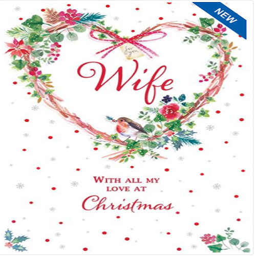 Wife - Heart Wreath